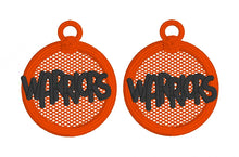 WARRIORS FSL Earrings - In the Hoop Freestanding Lace Earrings