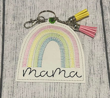 Mama Rainbow Eyelet Tag In The Hoop (ITH) Embroidery Design