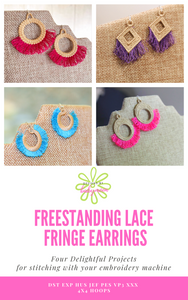 Fringe FSL Earring Bundle Set - Four Designs