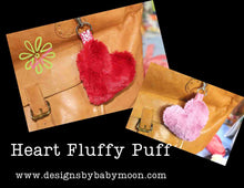 Heart Fluffy Puff Design- In the Hoop Embroidery Design