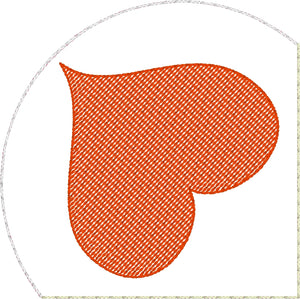Heart Corner Bookmark Design