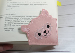 Alpaca Corner Bookmark Design
