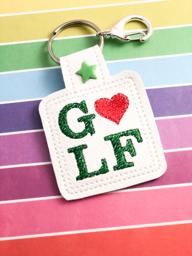 Golf Love Snap Tab 4x4 et 5x7