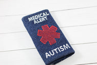 Strap Wrap Medical Alert In the Hoop Project AUTISM