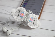 Elephant Stay On Cord Wrap ITH Snap Project for 4x4