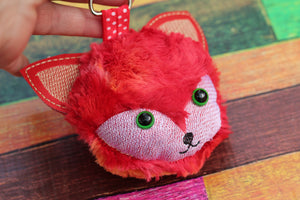 Fox Fluffy Puff - Diseño de bordado en el aro