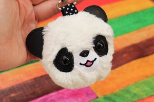 Panda Fluffy Puff - Diseño de bordado en el aro
