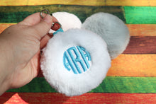 Blank and Monogram Blank Fluffy Puff Design Set- In the Hoop Embroidery Design