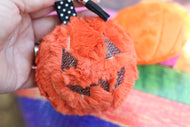 Pumpkin and Jack O Lantern Fluffy Puff Design Set- In the Hoop Embroidery Design