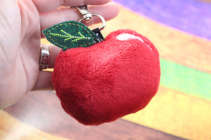 Puff esponjoso de manzana - Diseño de bordado en el aro