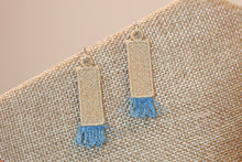 Driven Freestanding Lace Fringe Earrings embroidery design  FSL
