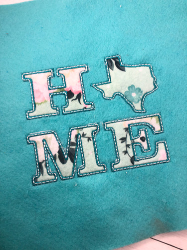 Home Texas Applique Design