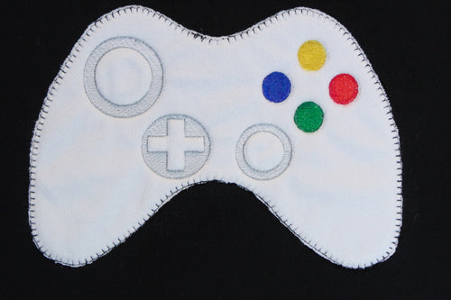 Game Controller Applique Design - Four Sizes 4x4 5x7, 6x10, 8x12