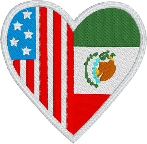 Mexique Amérique Love Design