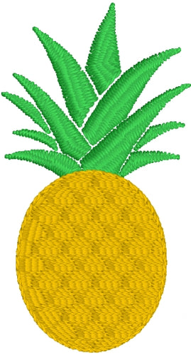 Motif de broderie mini ananas