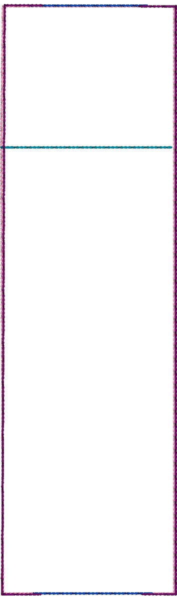 Rectangular Pen Pocket In The Hoop (ITH) Embroidery Design – Designs By ...