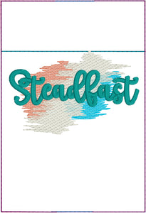 Steadfast Pen Pocket In The Hoop (ITH) Embroidery Design