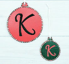 BLANK Satin Stitched Border  Ornament for 4x4 hoops