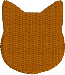 Diseño de bordado Mini Cat Head