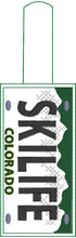Colorado Plate Embroidery Snap Tab
