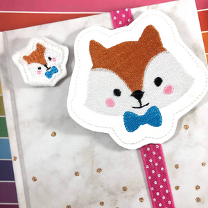 Fox Felties embroidery design