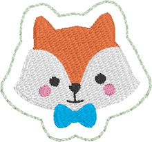 Fox Felties embroidery design