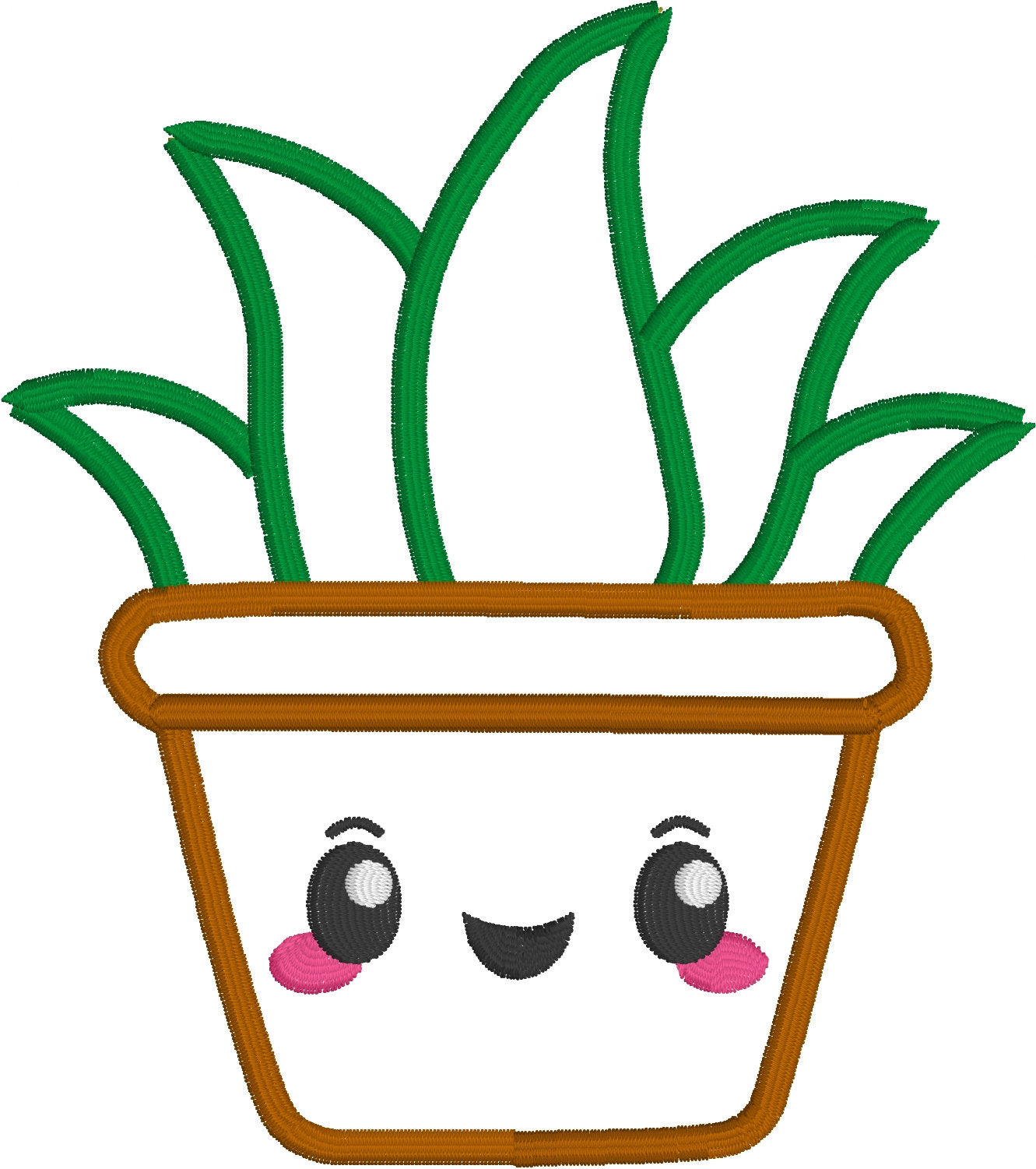 succulent applique Succulent Applique Design