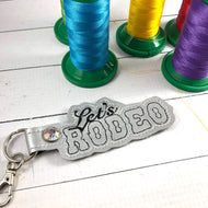 Lets Rodeo snap tab for 4x4 and 5x7 hoops