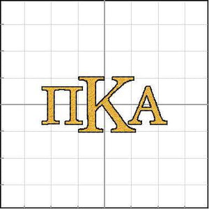Greek lettering for Pi Kappa Alpha