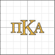 Greek lettering for Pi Kappa Alpha