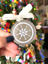 Diamond Snowflake Mini Ornament Charm