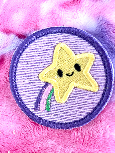 Shooting Star Patch embroidery design