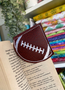 Football Corner Bookmark Design