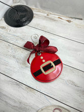 Santa Belly Christmas Ornament for 4x4 hoops