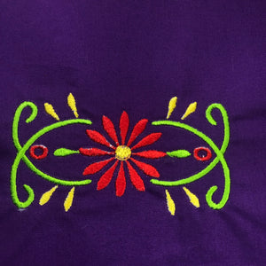 Como La Flor Floral 4x4 Embroidery Design