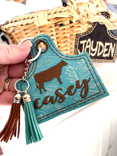 Cow Tags - Personalizable Tags Set of TWO Designs