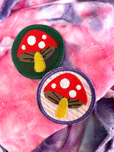 Mushroom Patch embroidery design