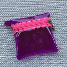 Lace Zipper BLANK Pouch 4x4