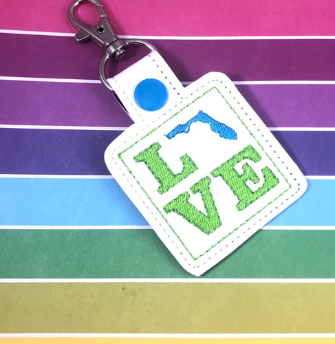 Floride Love Snap Tab 4x4 et 5x7