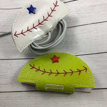 Baseball or Softball Stay On Cord Wrap ITH Snap Project 4x4