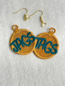 JAGS FSL Earrings - In the Hoop Freestanding Lace Earrings