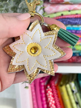 Sunflower 3D Rivet Keyfob 4x4