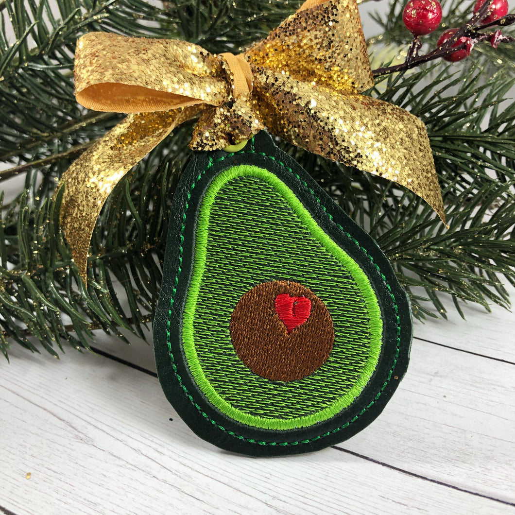 Adorno navideño de aguacate para aros 4x4