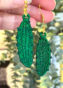 Pickles FSL Earrings - In the Hoop Freestanding Lace Earrings