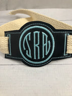 Monogram Sliders for Dog Collars or Bracelets or Bookbands Design