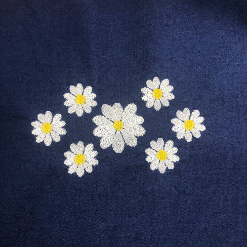 Marguerites Floral 4x4 Motif de broderie