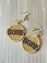 BUCKEYES FSL Earrings - In the Hoop Freestanding Lace Earrings