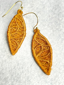 Pirouette FSL Earrings - In the Hoop Freestanding Lace Earrings