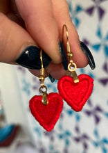 FSL Heart Earrings - In the Hoop Freestanding Lace Earrings