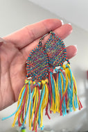 Blank Cascarone Eggs FSL Earrings - In the Hoop Freestanding Lace Earrings